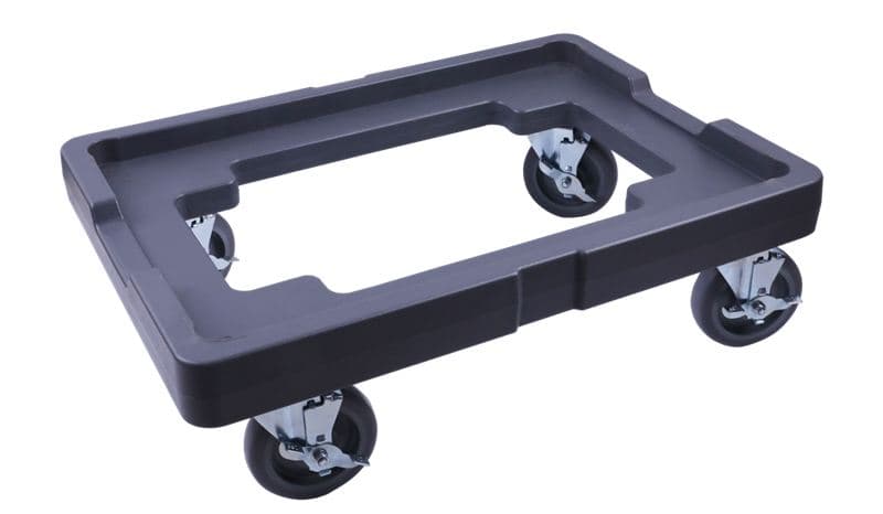 Omcan 80955 Chariot pour bacs de fermentation de 18″ x 26″ – noir