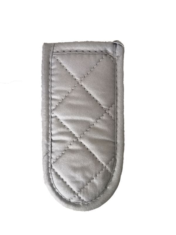 Omcan 81181 Manique pour poignée de 3″ x 6″ en coton à revêtement argenté – paquet de 12