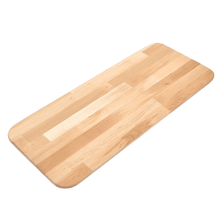 Omcan 81215 Planche de service à pizza Linea Dori en bois de hêtre de 31,5″ x 12″, épaisseur de 0,5″