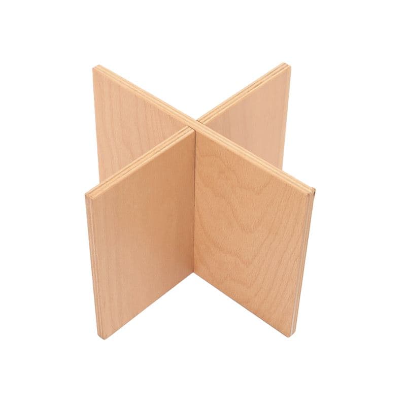 Omcan 81223 Support amovible en hêtre Linea Dori de 11″ x 11″ x 8″ pour planches de service