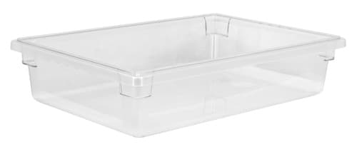 Omcan 85119 Contenant alimentaire rectangulaire en polycarbonate transparent de 18″ x 26″ x 6″
