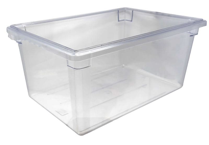 Omcan 85121 18″ x 26″ x 12″ Polycarbonate Clear Rectangular Food Storage Container