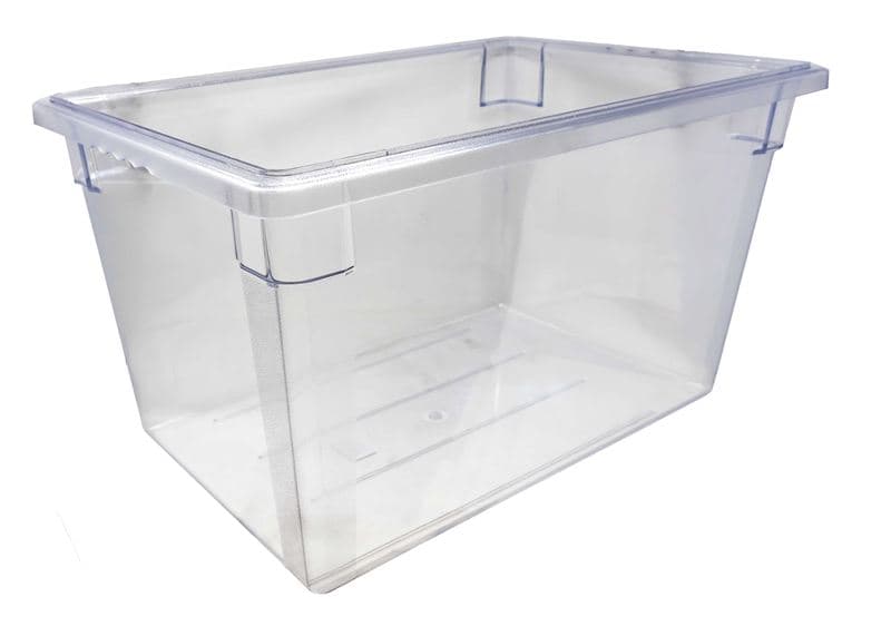 Omcan 85122 18″ x 26″ x 15″ Polycarbonate Clear Rectangular Food Storage Container