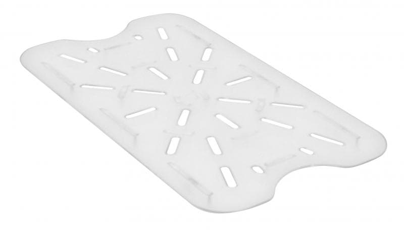 Omcan 85135 Égouttoir transparent en polypropylène pour contenant alimentaire de 12″ x 18″