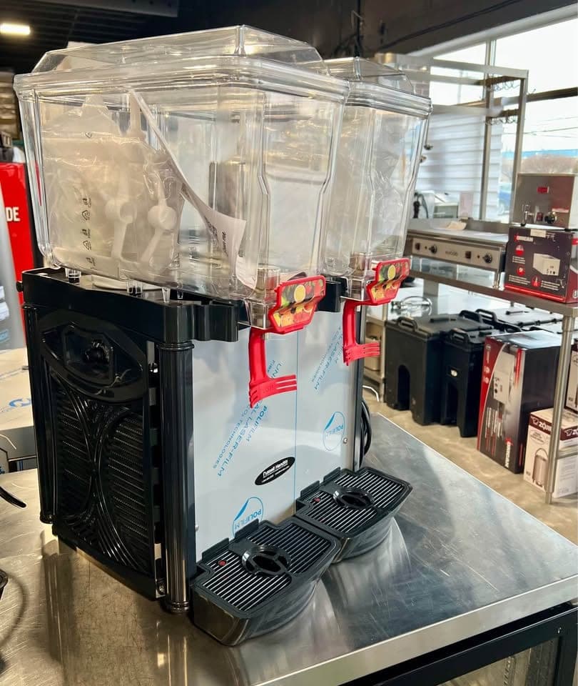 Commercial Two-Tank Juice Dispenser (Open Box)