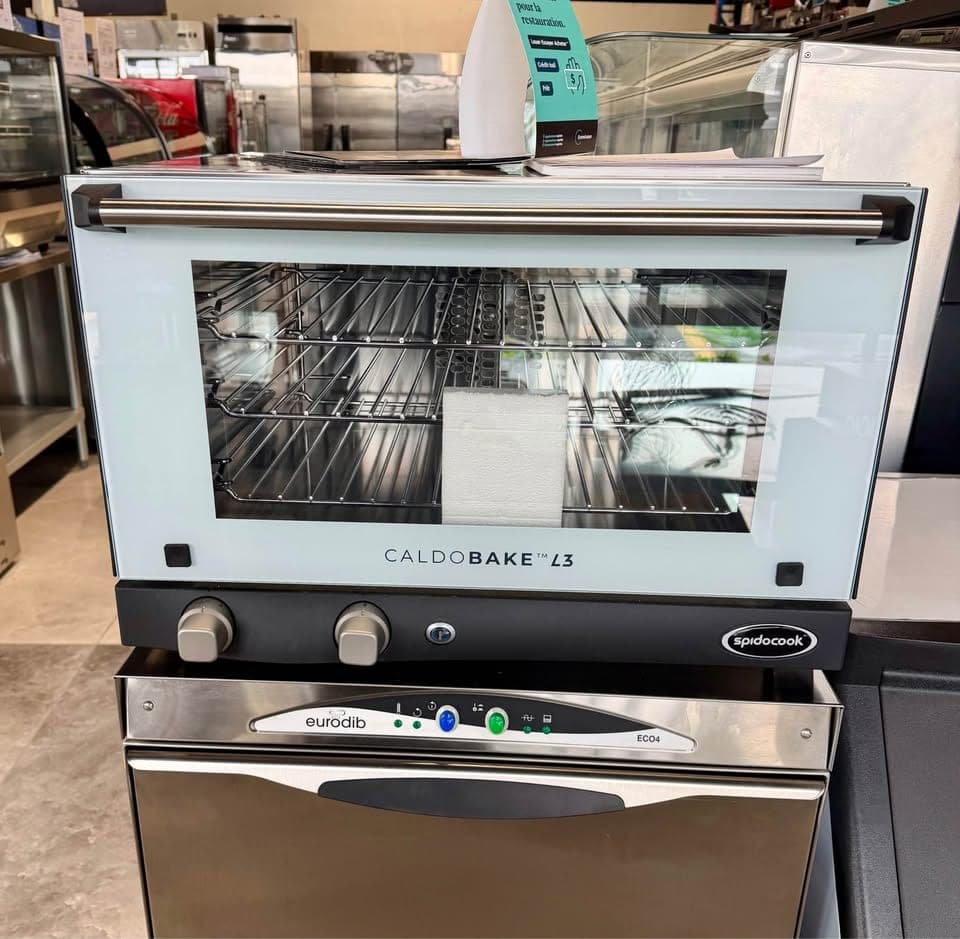 Spidocook Caldobake L3 Four à convection de comptoir (boîte ouverte)