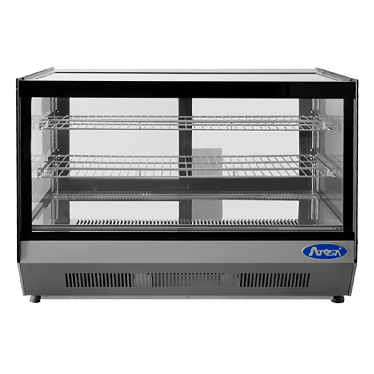 Atosa CRDS-56 Counter Top 36″ Square Glass Refrigerated Pastry Display Case