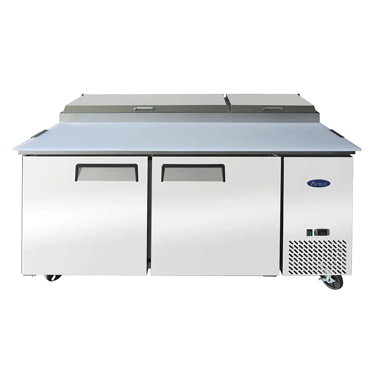 Atosa MPF8202GR Double Door 67″ Refrigerated Pizza Prep Table