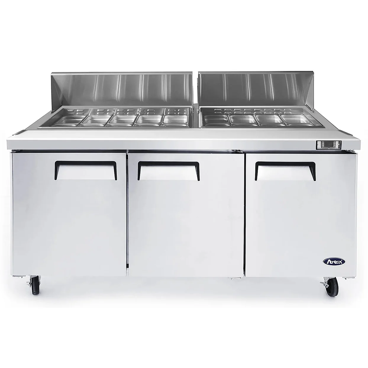 Atosa MSF8304GR Triple Door 72″ Refrigerated Sandwich Prep Table
