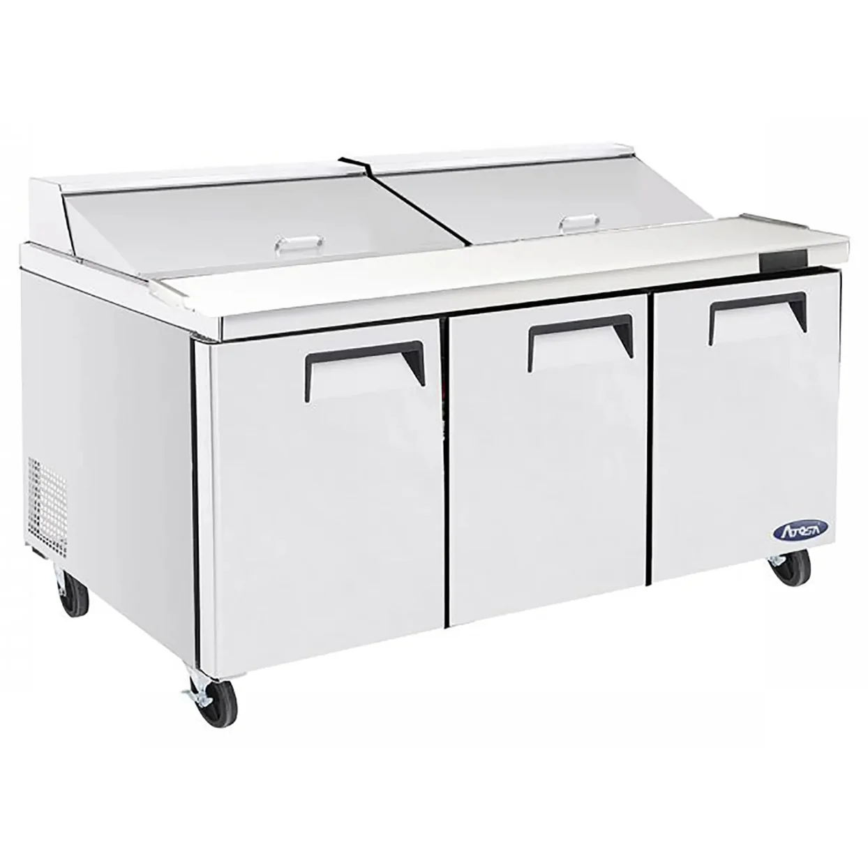 Atosa MSF8308GR Triple Door 72″ Refrigerated Mega Top Sandwich Prep Table