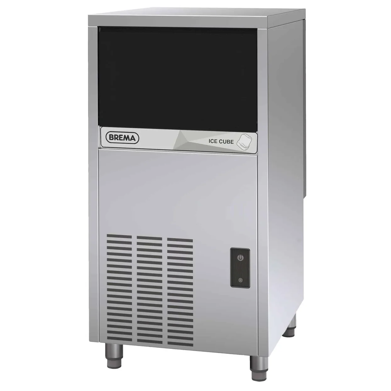 Brema CB249A-HC-AWS Machine à glace sous comptoir, glaçons – 79 lb/24 h, réserve de 20 lb