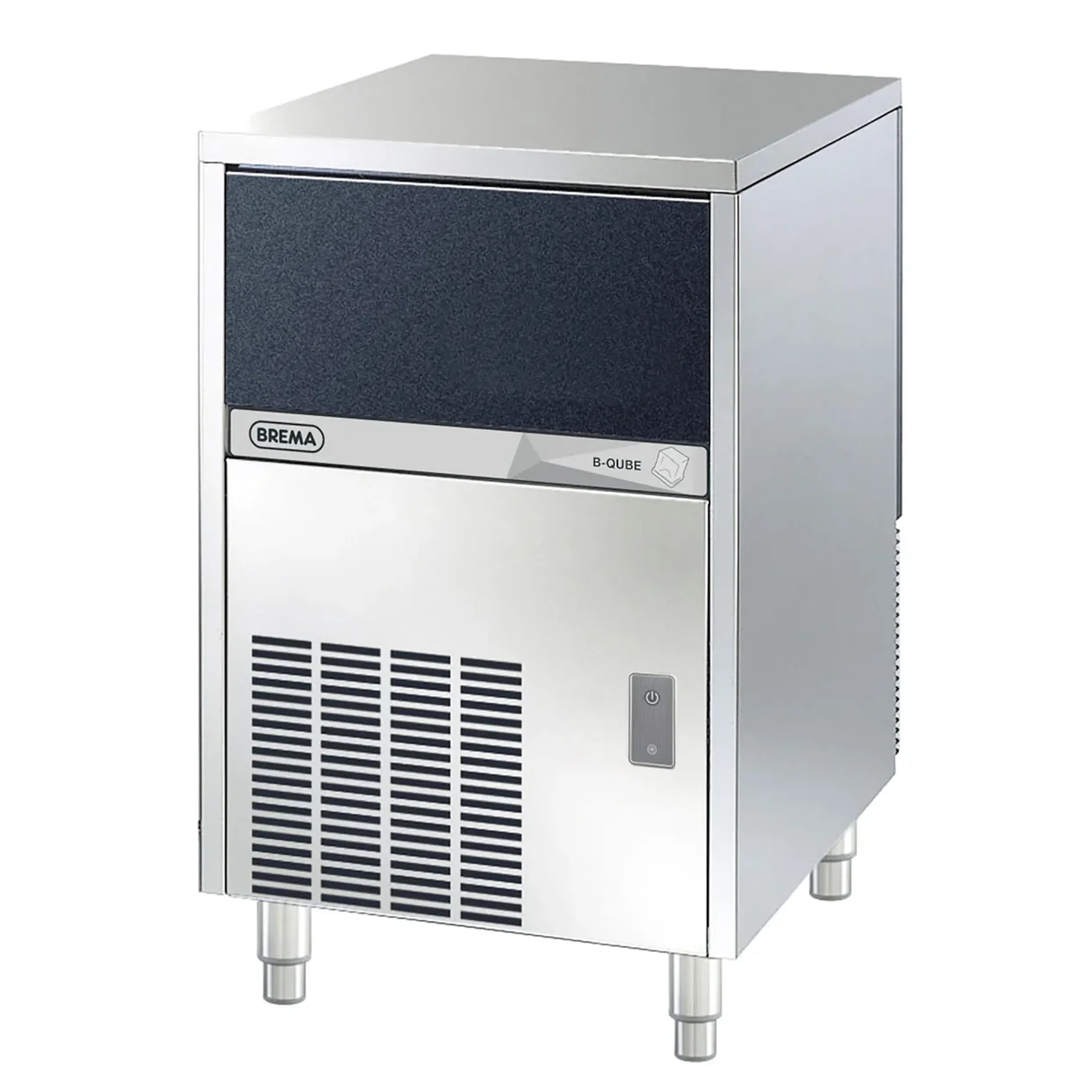 Brema CB316A-HC-AWS Under Counter Ice Machine, Cube Shaped Ice – 90LBS/24HRS, 35LBS Storage