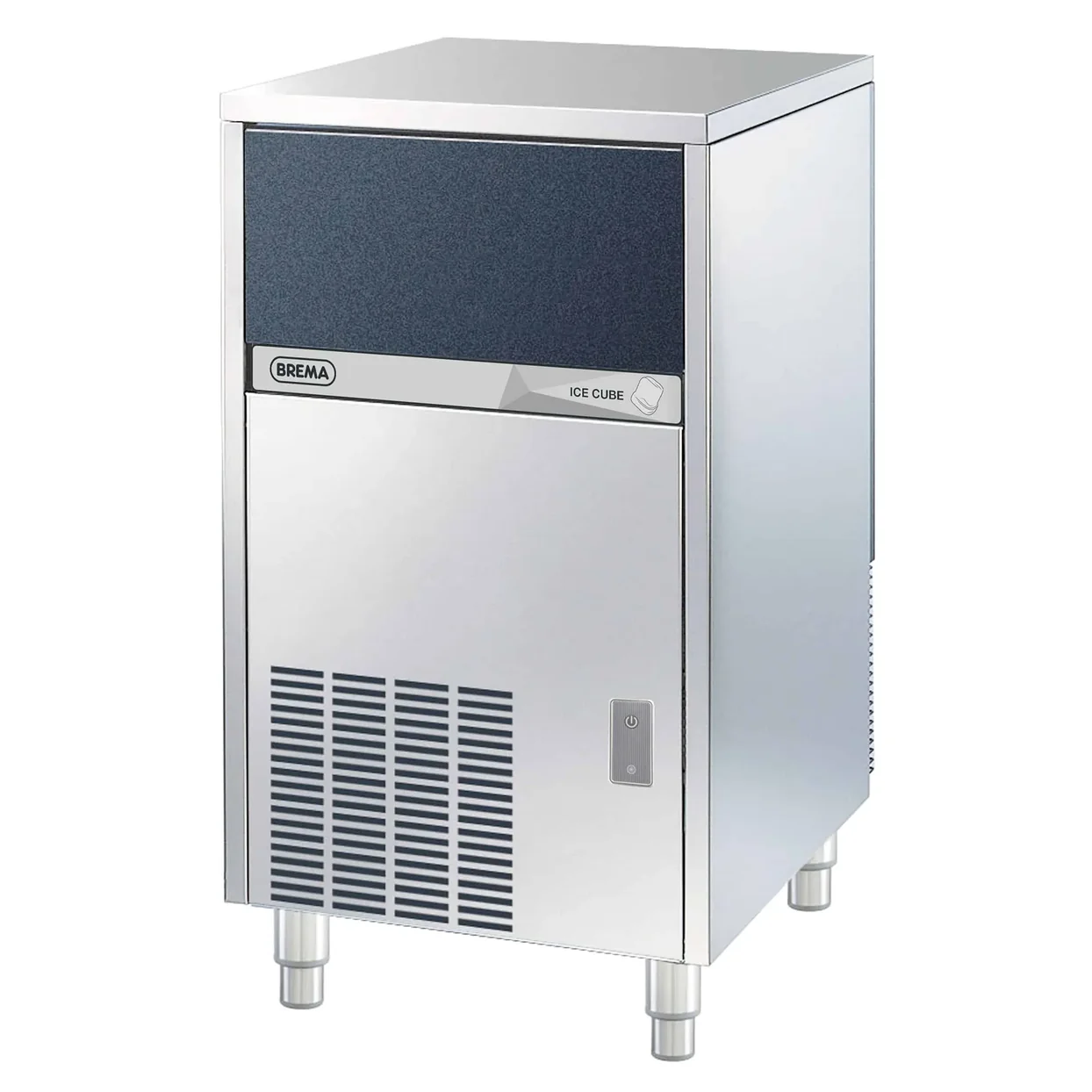 Brema CB425A-HC-AWS Under Counter Ice Machine, Cube Shaped Ice – 108LBS/24HRS, 55LBS Storage