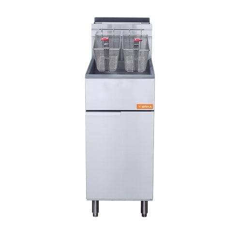 Brika – 70 lb Natural Gas Fryer