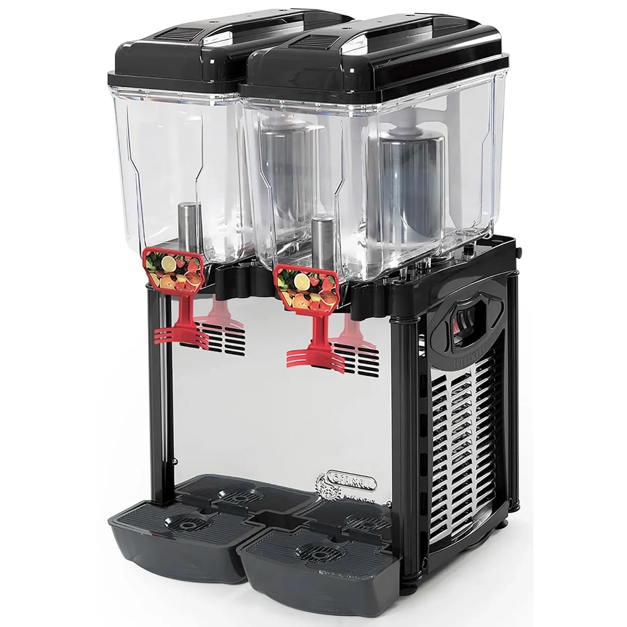 Eurodib CD2J Distributeur de jus réfrigéré à deux contenants de 24 L