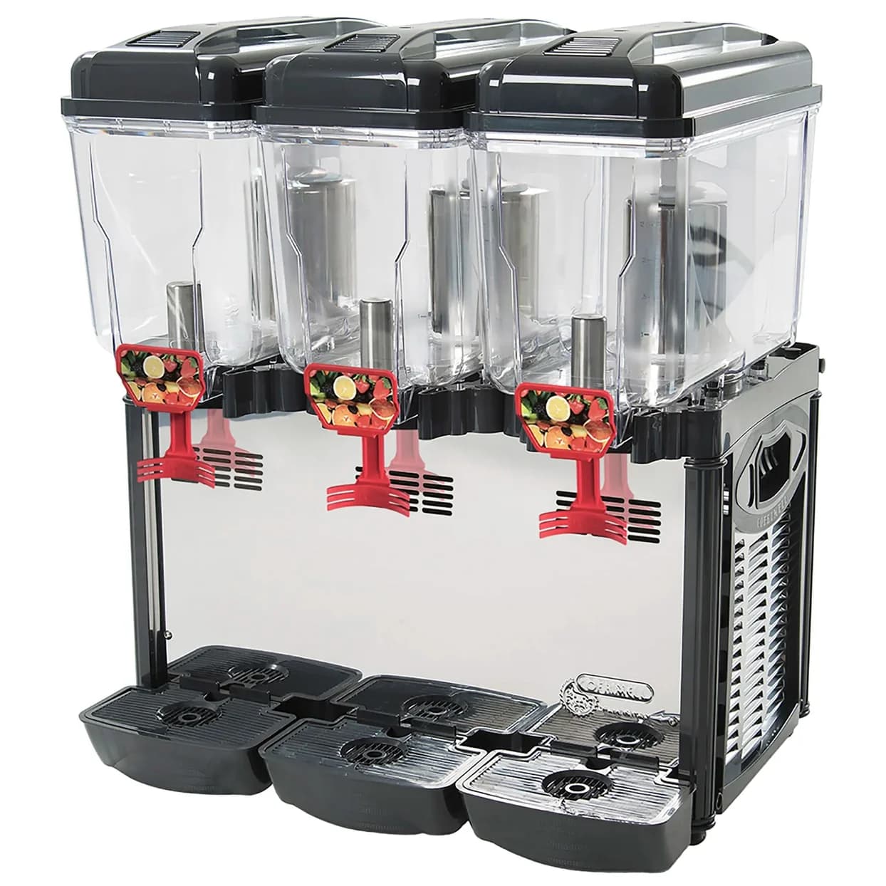 Eurodib CD3J Triple Container 36L Refrigerated Juice Dispenser