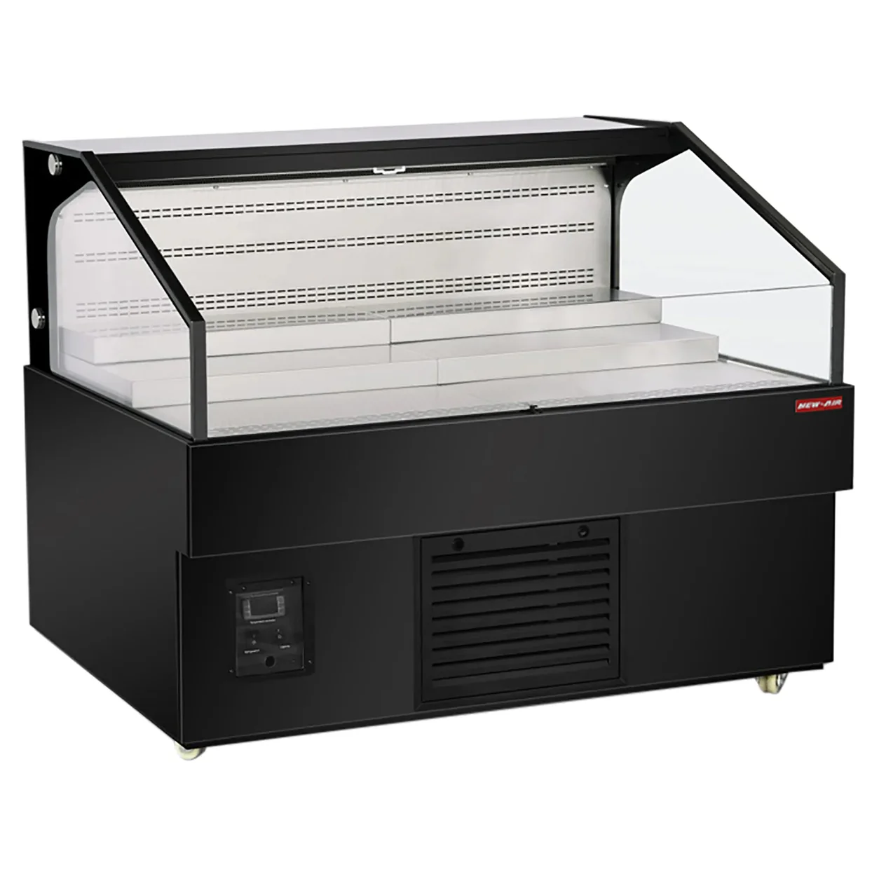 New Air NOM-52-LSB Réfrigérateur ouvert à profil bas de 51″ de large