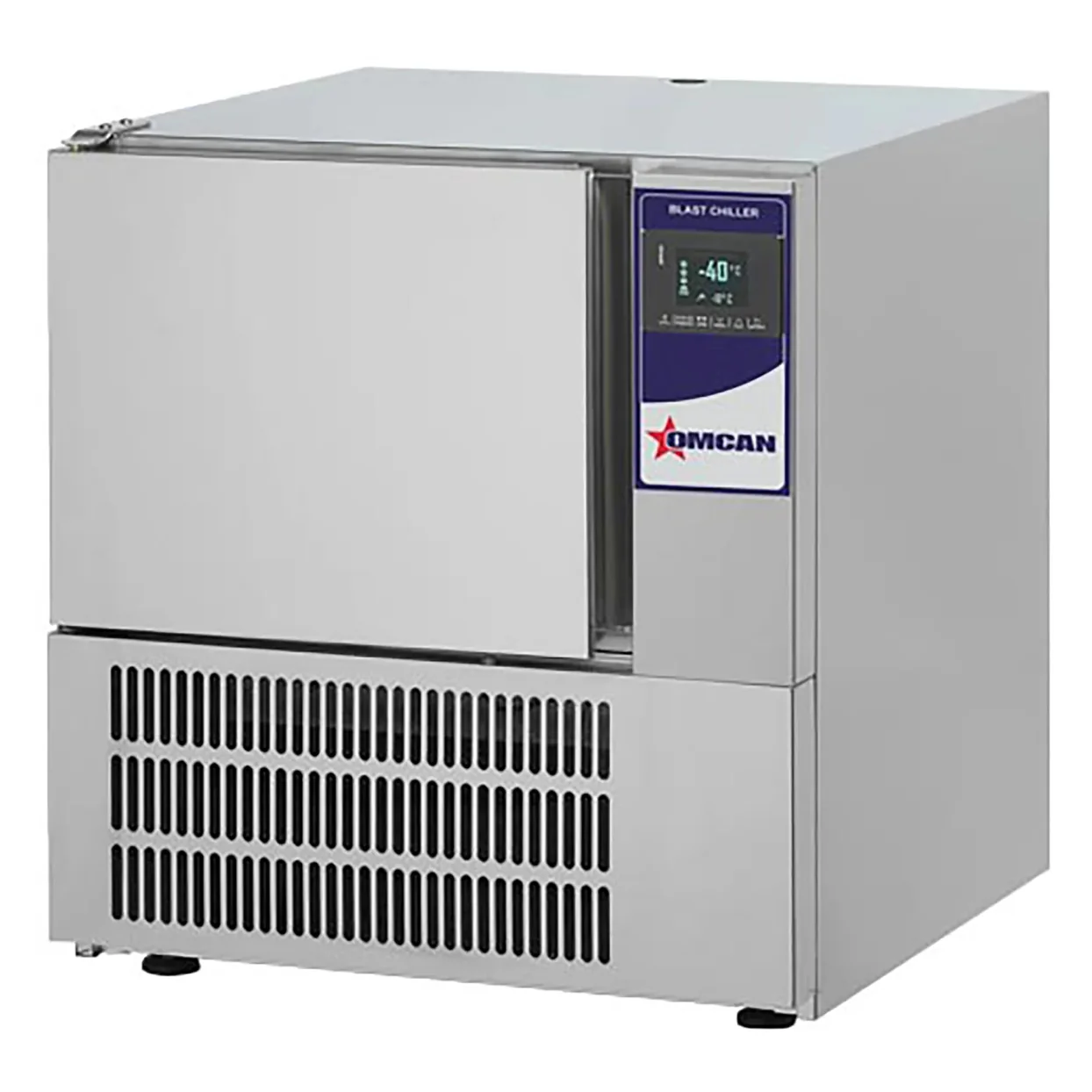 Omcan 46671 Blast Chiller/Freezer – Fits 3 Full Size Steam Table Pans, 220V