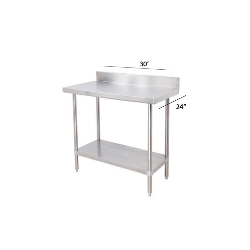 Table avec dosseret 30″x24″x34″