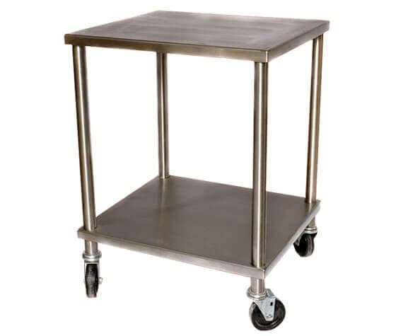 Somerset Stainless Steel Utility Table on Casters