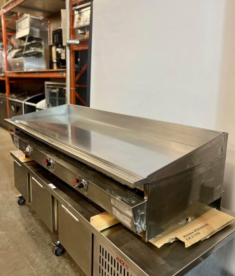 Miraclean 72" Flat Top Griddle (Used)