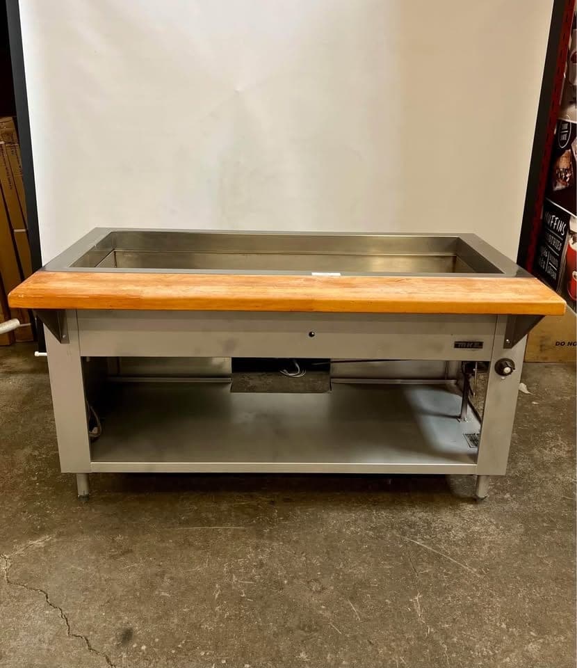 MKE Natural Gas Hot Table / Steam Table, 60" (Used)