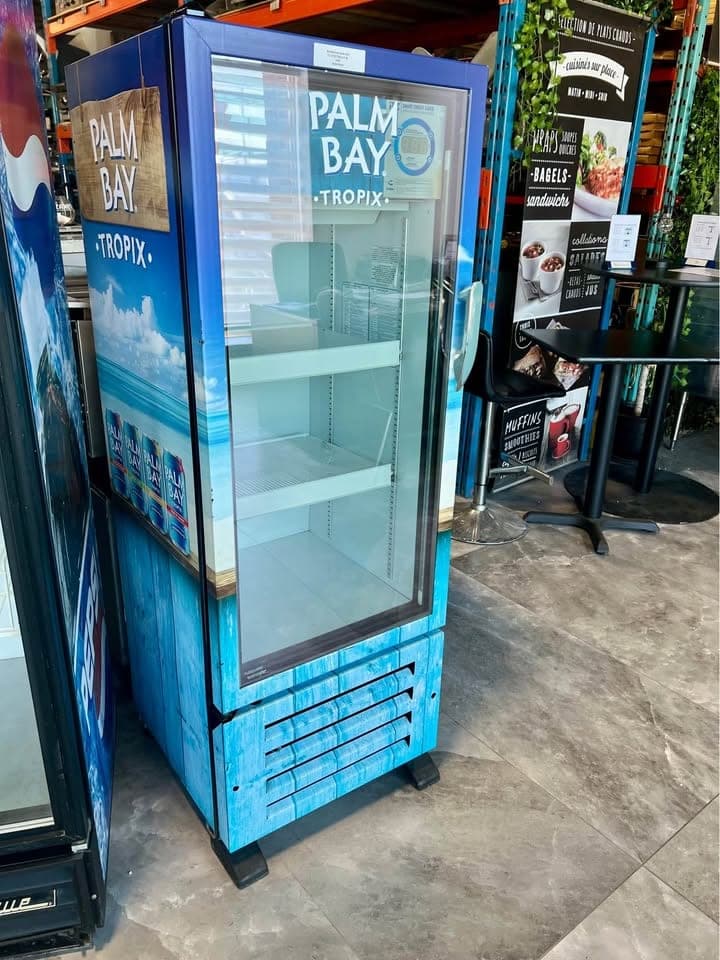QBD One Glass Door Upright Refrigerator (Used)