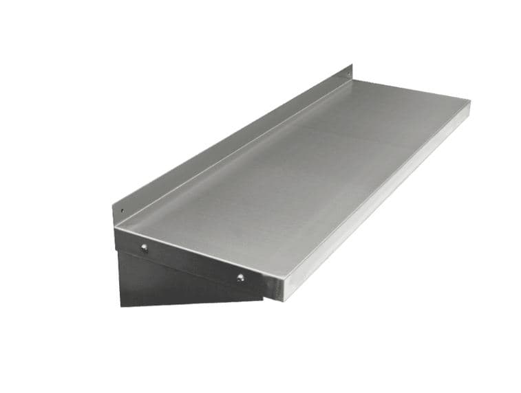 Stainless Steel Wall Shelf — 14″ Deep