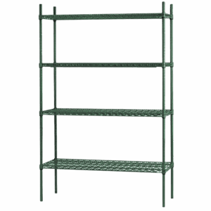 Chef Zone Green Epoxy Wireshelf