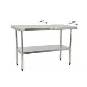 Table de travail Régulier / Worktable 30’’x60’’x34’’